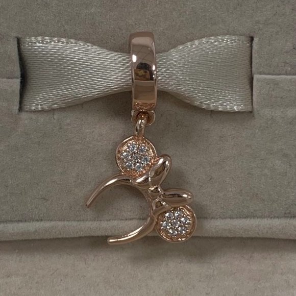 Pandora Rose Minnie Ear Headband Exclusive Dangle - Picture 2 of 8